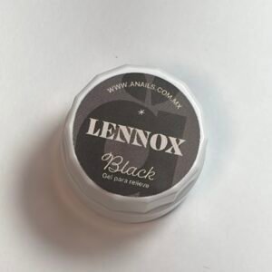 Lennox Black Gel para Relieve