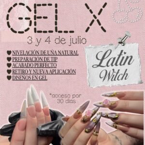 Taller Online Gel X by Latin Witch