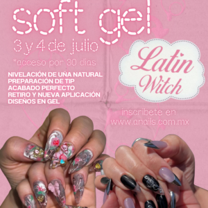 Taller Online Soft Gel con Latin Witch