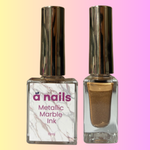 Metallic Marble Ink Cobre